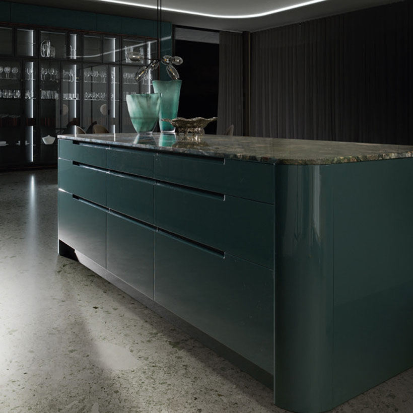 Detail #5 of Sixties - italian high quality modern kitchen, produced by Castagna Cucine